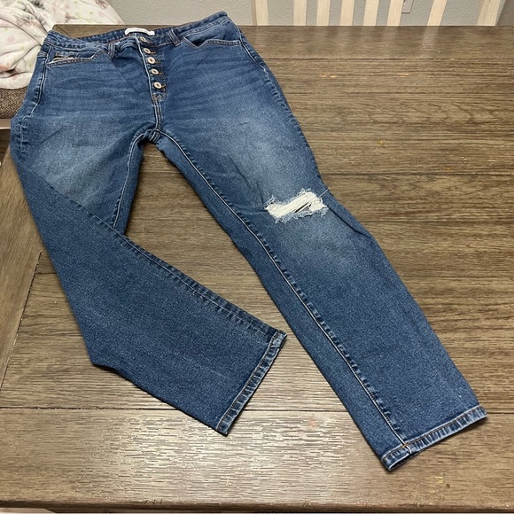 KanCan Med Wash Button fly Denim - Picture 10 of 11